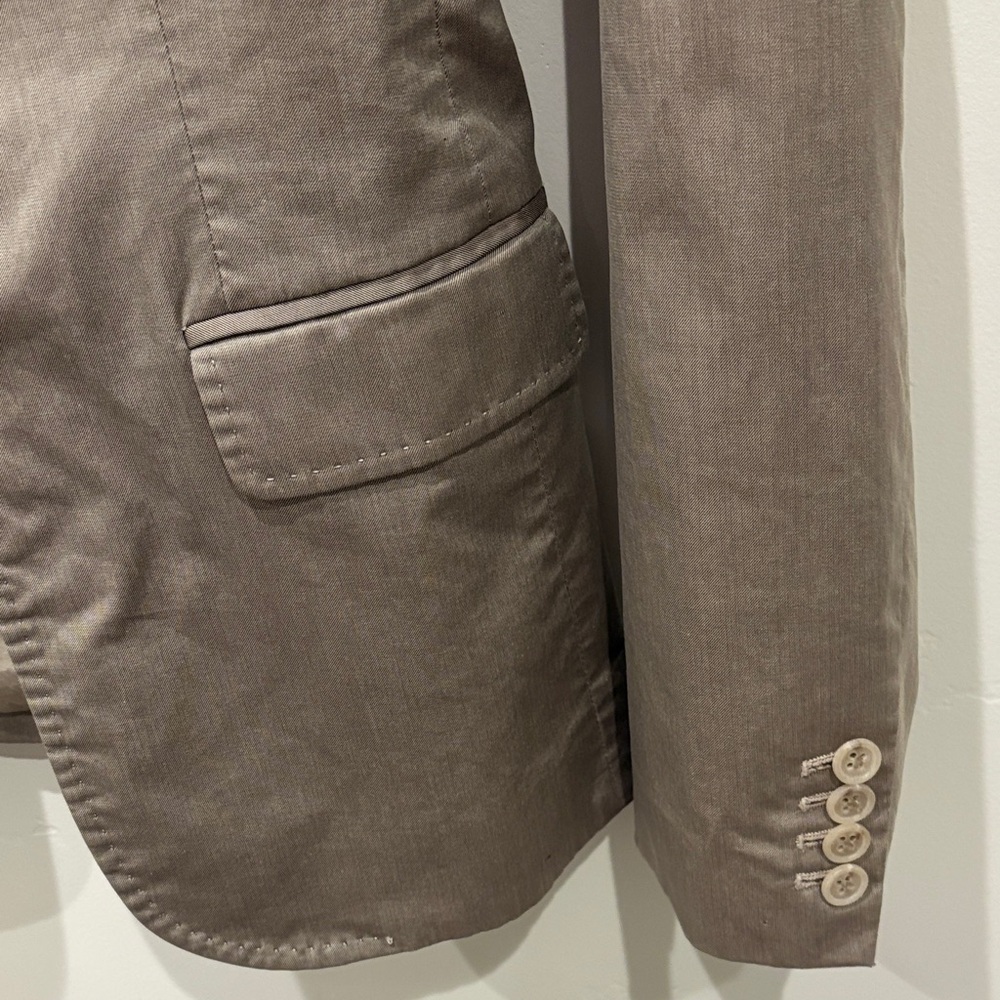 J. Crew Women's Taupe Blazer - Picture 3 of 4